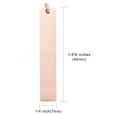 304 Stainless Steel Pendants STAS-S105-T604D-3-1