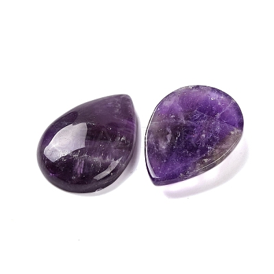 Natural Amethyst Cabochons G-B085-03B-04-1