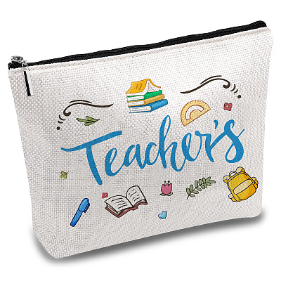 Nurse Theme Polycotton Canvas Stroage Bags ABAG-WH0029-113-1
