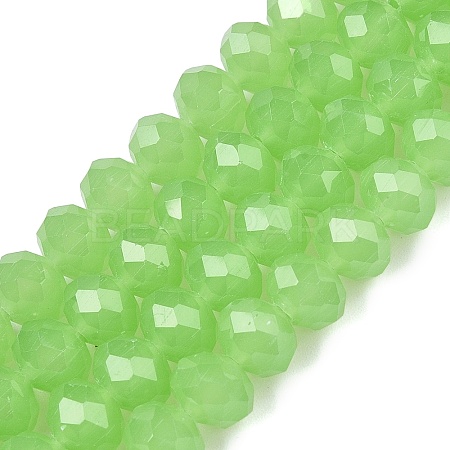 Glass Beads Strands EGLA-A044-J8mm-D08-1
