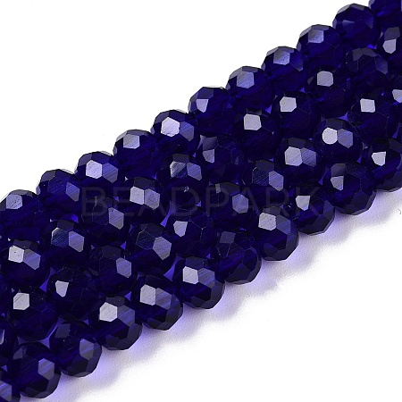 Glass Beads Strands EGLA-A044-T6mm-D06-1