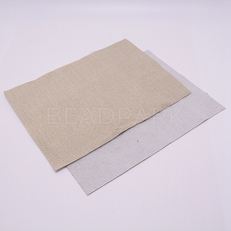 Polyester Imitation Linen Fabric DIY-WH0199-16A-1