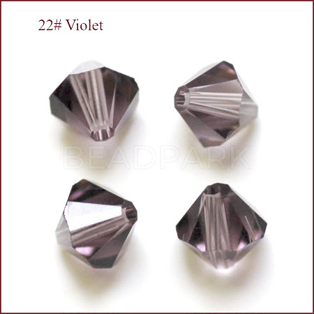 Imitation Austrian Crystal Beads SWAR-F022-3x3mm-204-1