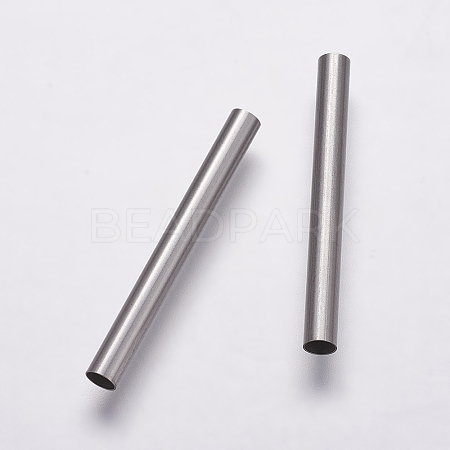 304 Stainless Steel Tube Beads STAS-P161-02-30mm-1