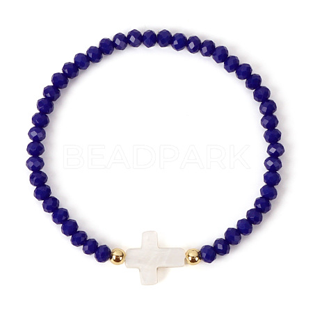 Bohemian Glass Beads Stretch Bracelets KO2121-1-1