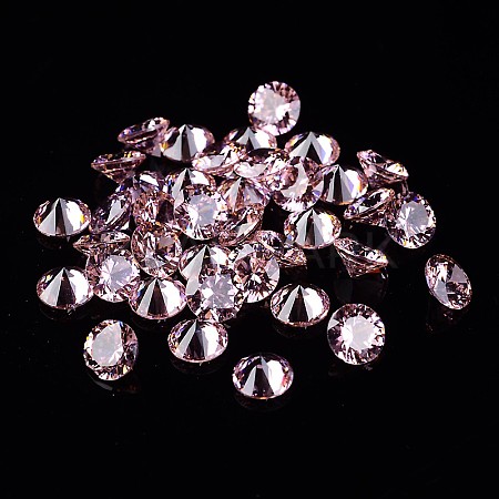 Diamond Shape Glass Rhinestone Cabochons RGLA-J007-6mm-03-1