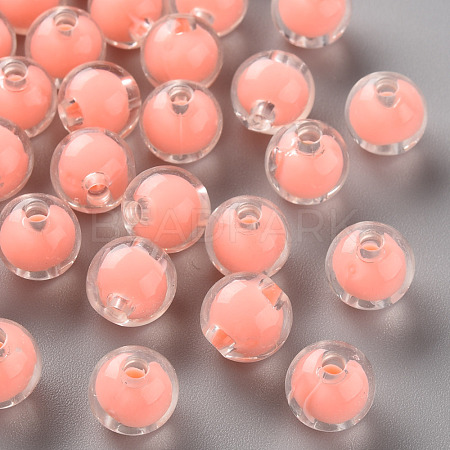 Transparent Acrylic Beads TACR-S152-15A-SS2109-1