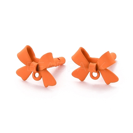 Alloy Stud Earring Findings EJEW-J102-08E-1