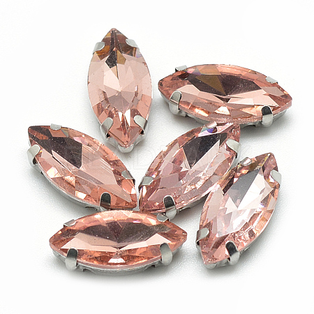 Sew on Rhinestone RGLA-T034-9x18mm-06-1