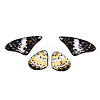 Translucent Resin Pendants Set RESI-G063-01D-5