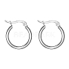 304 Stainless Steel Hoop Earrings EJEW-F105-11P-2