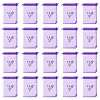 20Pcs Polyester Mesh Sachet Packing Drawstring Bgas ABAG-TA0002-20C-1