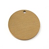 Ion Plating(IP) 304 Stainless Steel Pendants STAS-F271-02C-G-2