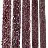 Electroplate Glass Beads Strands EGLA-A044-T1mm-B13-2