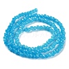 Baking Paint Imitation Jade Glass Bead Strands LS-DGLA-A034-J2MM-A13-5