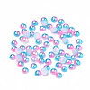 Imitation Pearl Acrylic Cabochons OACR-R063-10mm-13-1