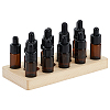 14-Slots Wooden Roller Bottles Essential Oil Storage Display Holder ODIS-WH0331-07-1