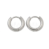 Tarnish Resistant 304 Stainless Steel Huggie Hoop Earrings X-EJEW-F111B-13mm-P-2