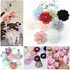 Gypsum with Cotton Cord Artificial Flower Core DIY-WH20007-36A-07-4
