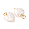 Natural Keshi Pearl Pendants PALLOY-JF04207-01-4