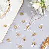12Pcs Bowknot Brass Charms KK-BBC0019-35-3