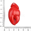 Acrylic Big Pendants OACR-D313-01A-3