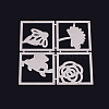 Flower Frame Carbon Steel Cutting Dies Stencils DIY-F036-41-2
