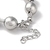 Rack Plating Brass Ball Chain Bracelets BJEW-G676-01E-P-3