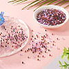 100G Transparent Glass Round Seed Beads SEED-TA0001-44B-6