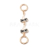 Cherry Enamel Link Purse Strap Extenders FIND-WH0126-158KCG-01-1
