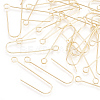 Brass Earring Hooks KK-S348-099-2