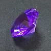 Acrylic Rhinestone Pointed Back Cabochons GACR-WH0001-01E-2