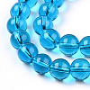 Transparent Glass Beads Strands GLAA-T032-T10mm-06-3