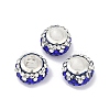 Alloy Rhinestone Clay Pave Beads ALRI-D300-02S-04-1