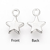 Brass Charms X-KK-R037-242P-1