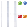 SUPERFINDINGS 200Pcs Acrylic Dowel Rods TOOL-FH0001-47-1