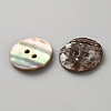 Natural Shell Buttons BUTT-WH0024-041E-2