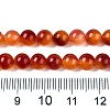 Dyed Natural White Jade Beads Strands G-T138-6mm-210-19-5