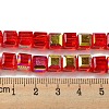 Electroplate Glass Beads Strands EGLA-M031-01A-HR02-4