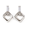 201 Stainless Steel Pendants STAS-F339-04P-1