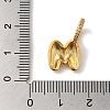 Brass Micro Pave Cubic Zirconia Pendants KK-K345-13M-G-3