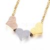 304 Stainless Steel Pendant Necklaces NJEW-H497-08-2