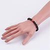 Natural Gemstone Beads Stretch Bracelets BJEW-JB02953-5