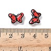 Transparent Glass Enamel Beads LAMP-C023-03E-4