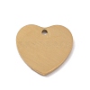 Ion Plating(IP) 304 Stainless Steel Pendants STAS-F271-06B-G-2