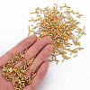 Plated Glass Bugle Beads SEED-S046-01B-22B-4