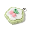 Opaque Resin Pendants RESI-S403-04D-2