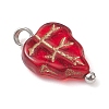 Czech Glass Charms PALLOY-JF04468-02-4