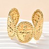 304 Stainless Steel Cuff Bangles for Women AJEW-P127-13G-2