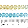 Transparent Painted Glass Beads Strands LS-DGLA-A034-T8mm-A13-3